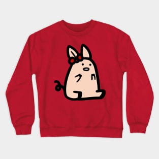 Bow Piggy Crewneck Sweatshirt